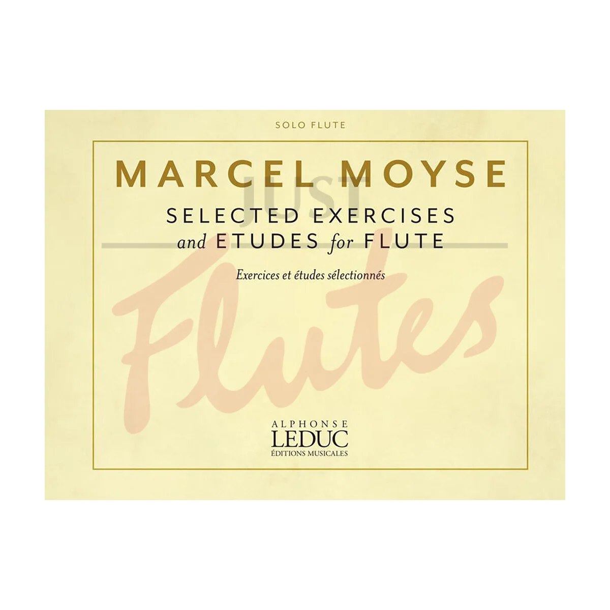 Selected Exercises and Etudes for Flute