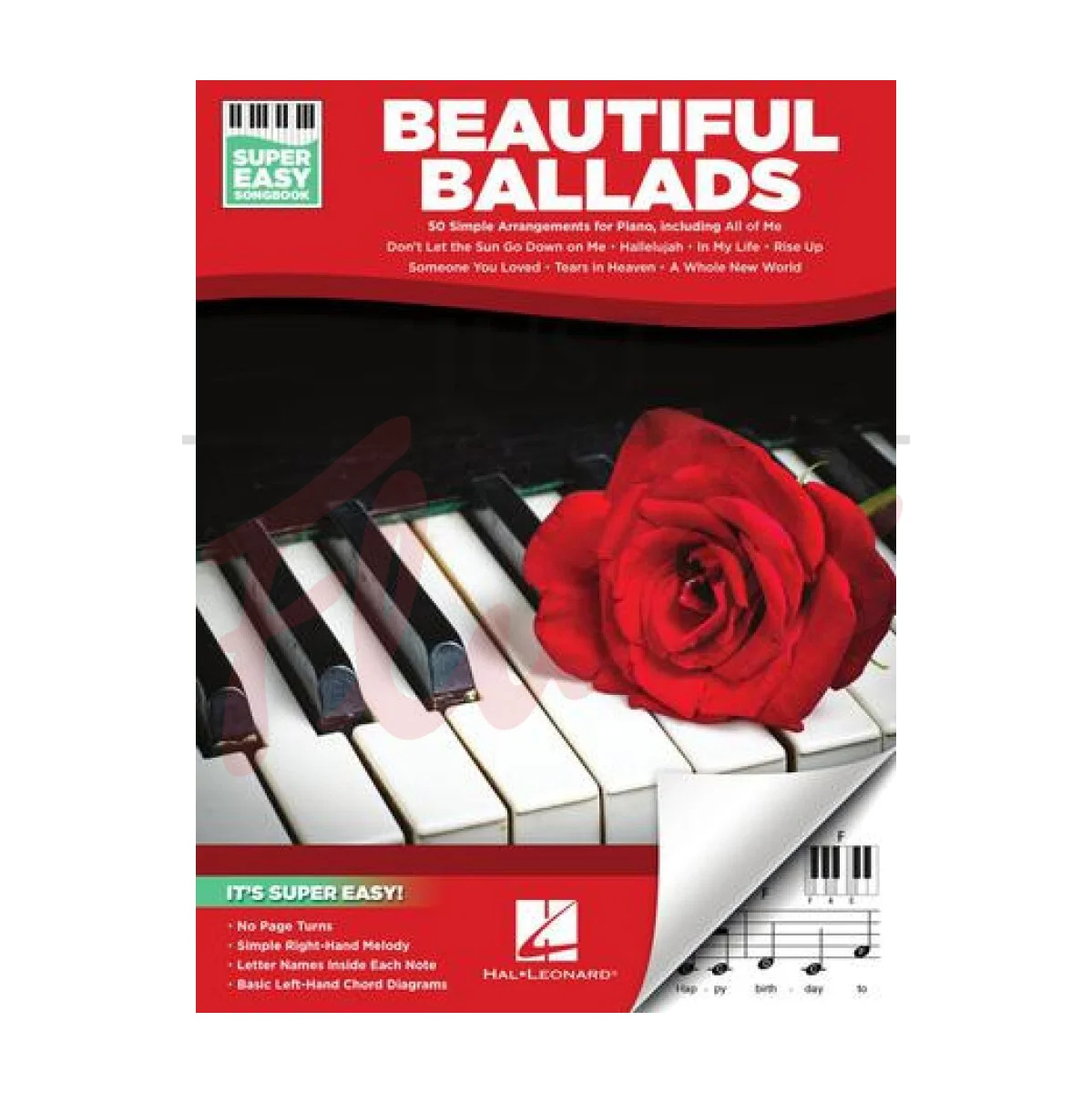 Beautiful Ballads - Super Easy Songbook for Piano