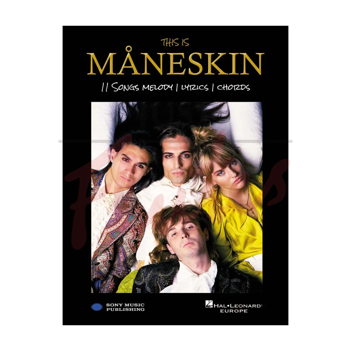 This is Måneskin for Piano, Vocal and Guitar