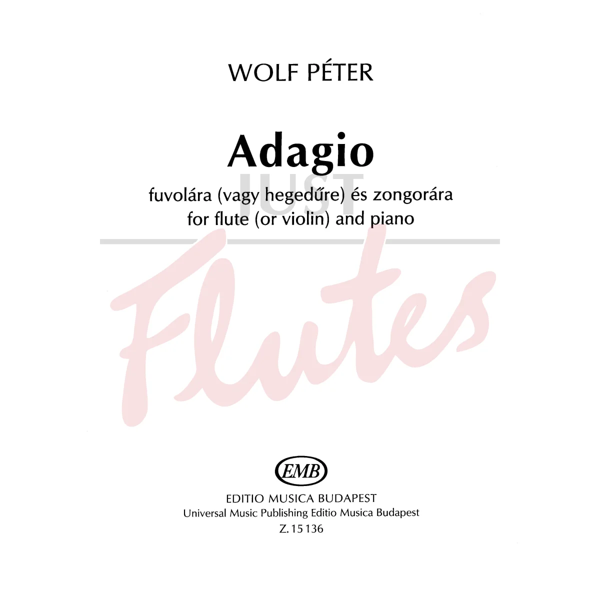 Adagio for Flute or Violin and Piano