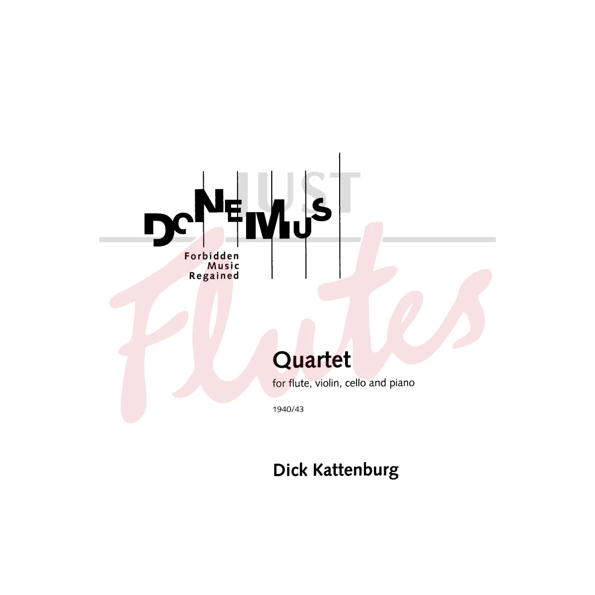 Quartet for Flute, Violin, Cello and Piano