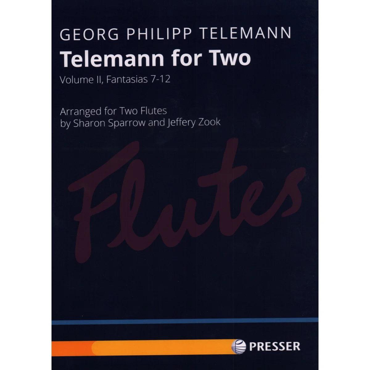 Telemann for Two, Volume 2 arranged for Two Flutes