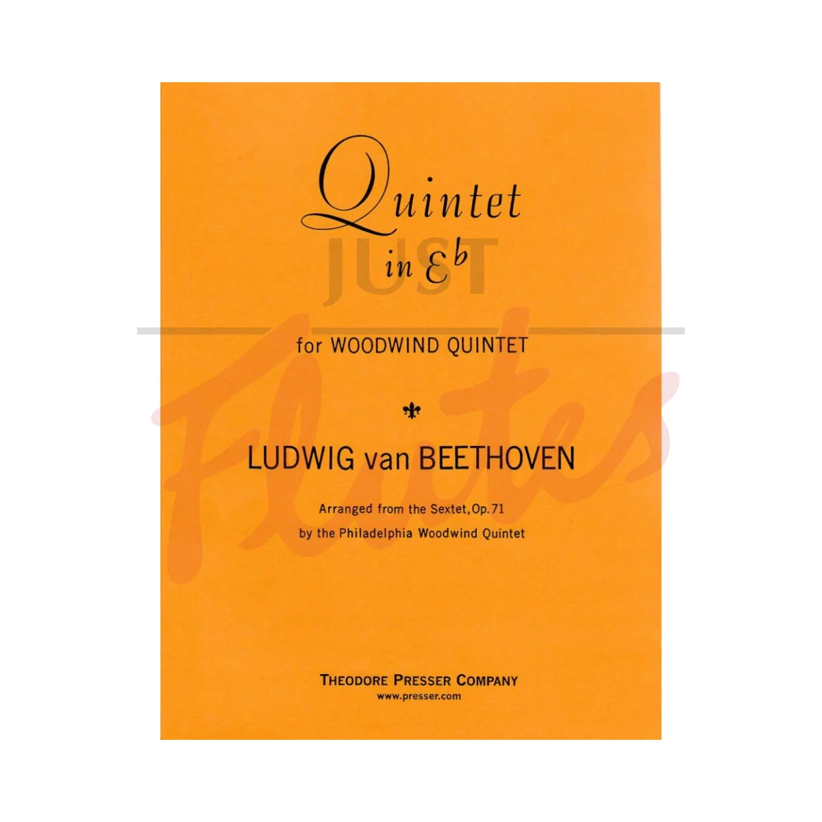 Quintet in E-flat for Woodwind Quintet