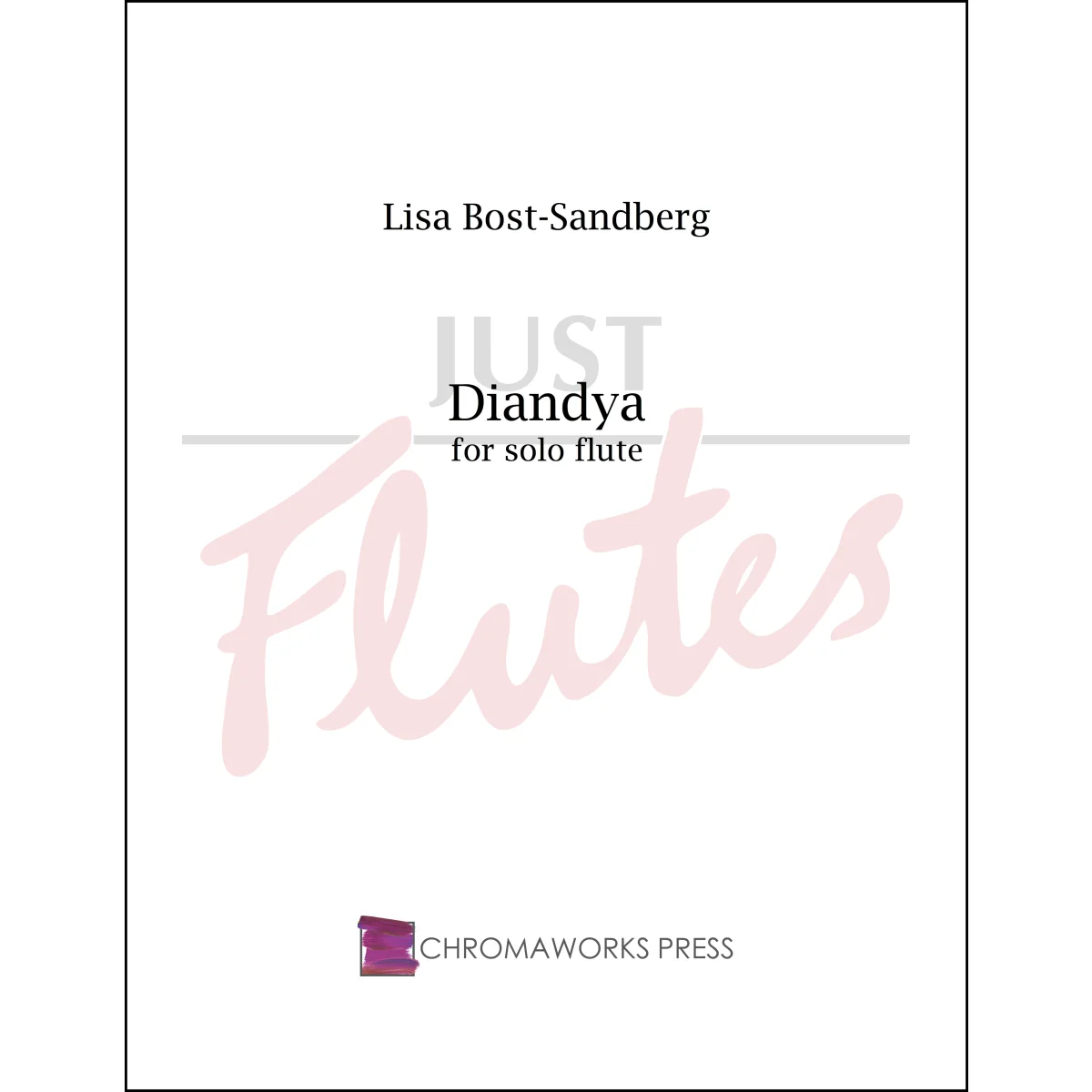Diandya for Solo Flute