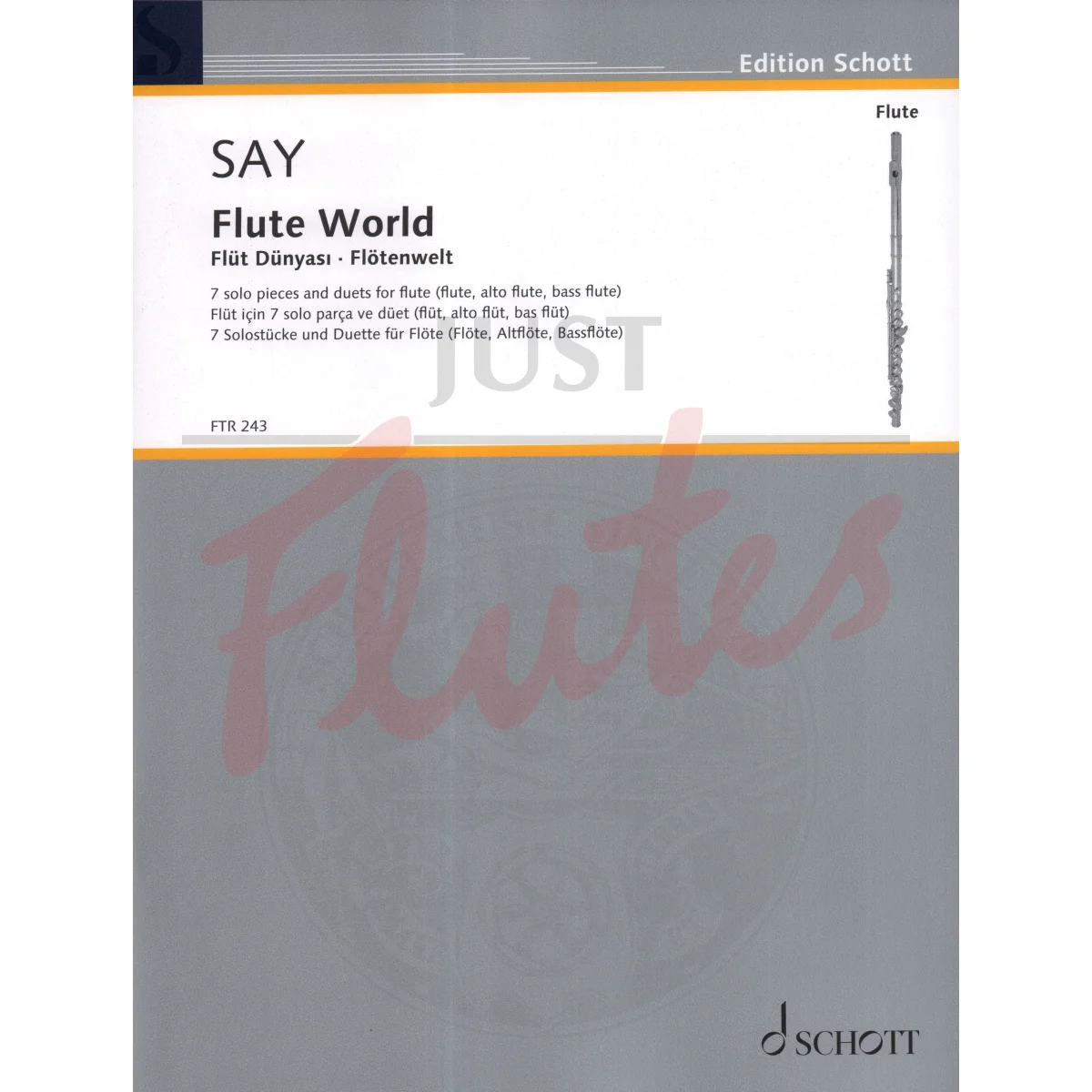 Flute World: 7 Solo Pieces and Duets for Flute/Alto Flute/Bass Flute
