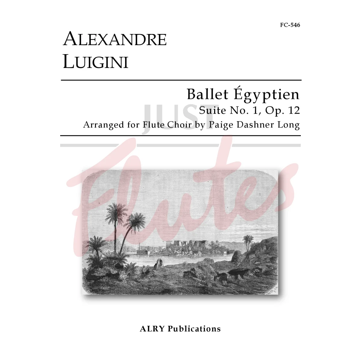 Ballet Égyptien Suite No. 1 for Flute Choir