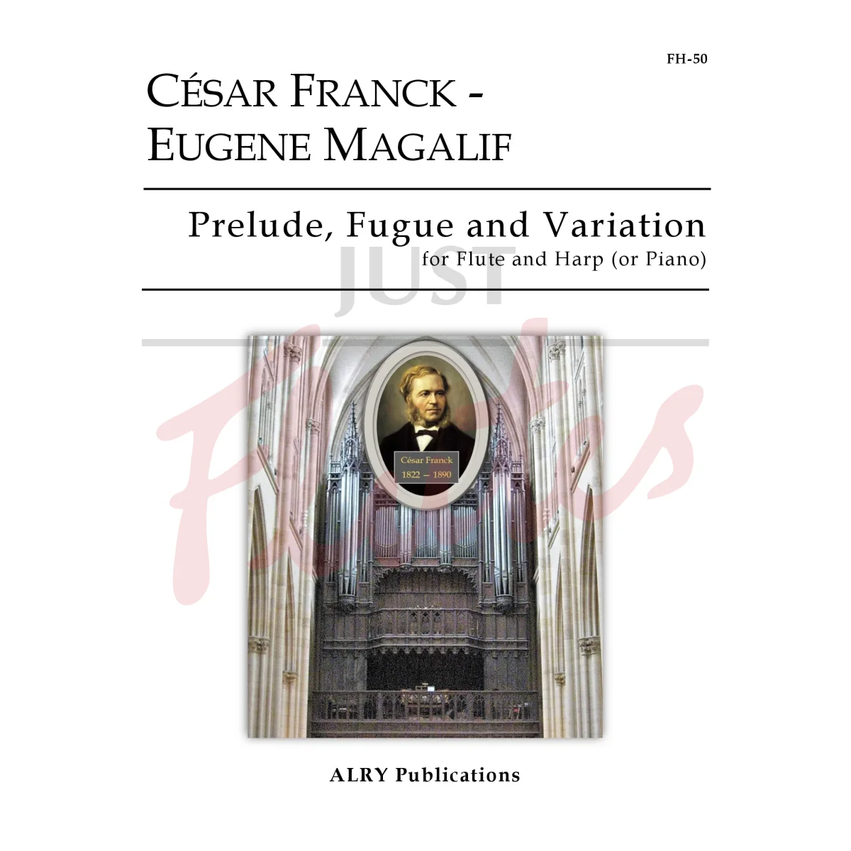 Prelude, Fugue and Variation for Flute and Harp (or Piano)