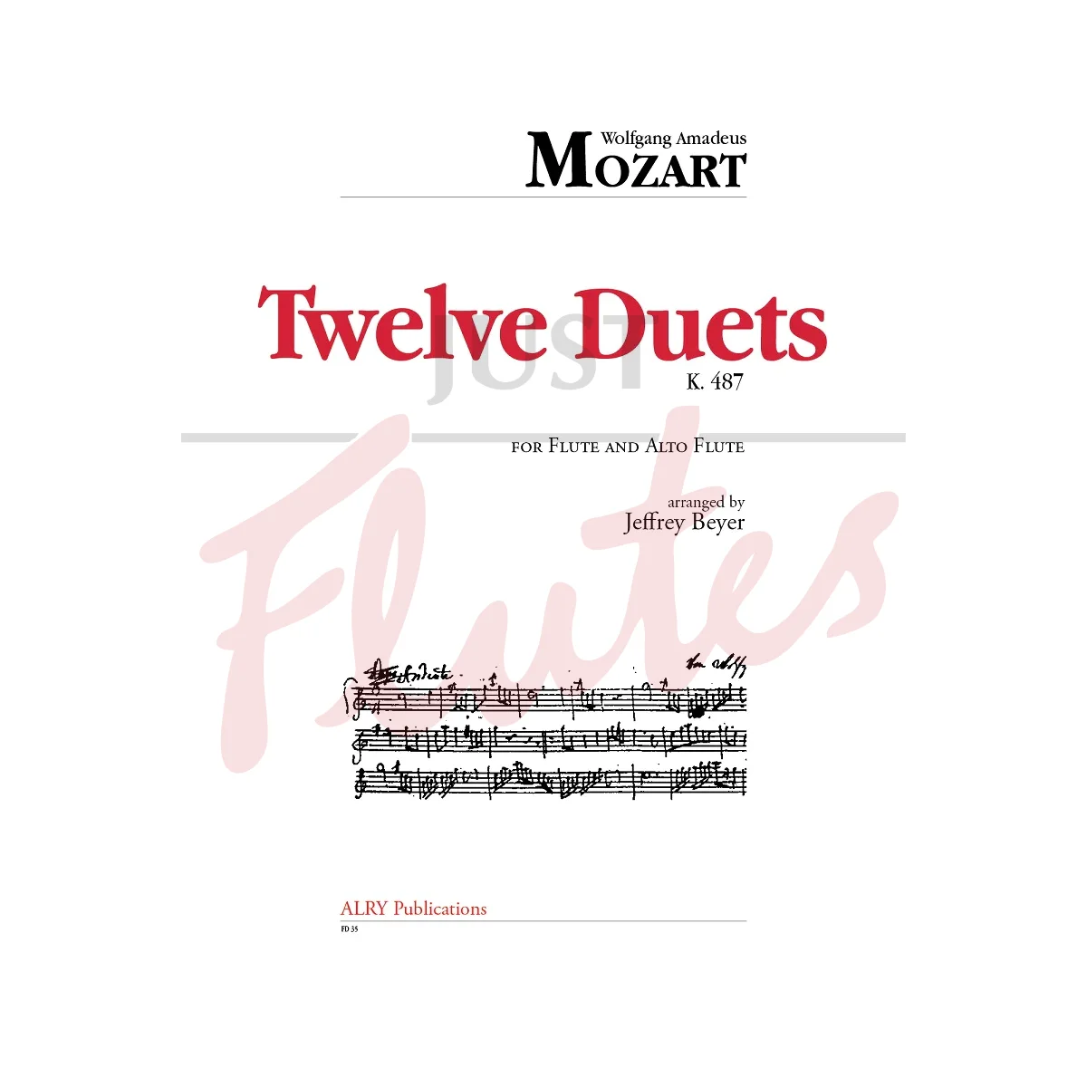 Twelve Duets for Flute and Alto Flute