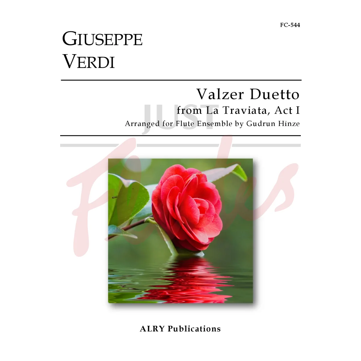 Valzer Duetto from La Traviata, Act I for Flute Choir