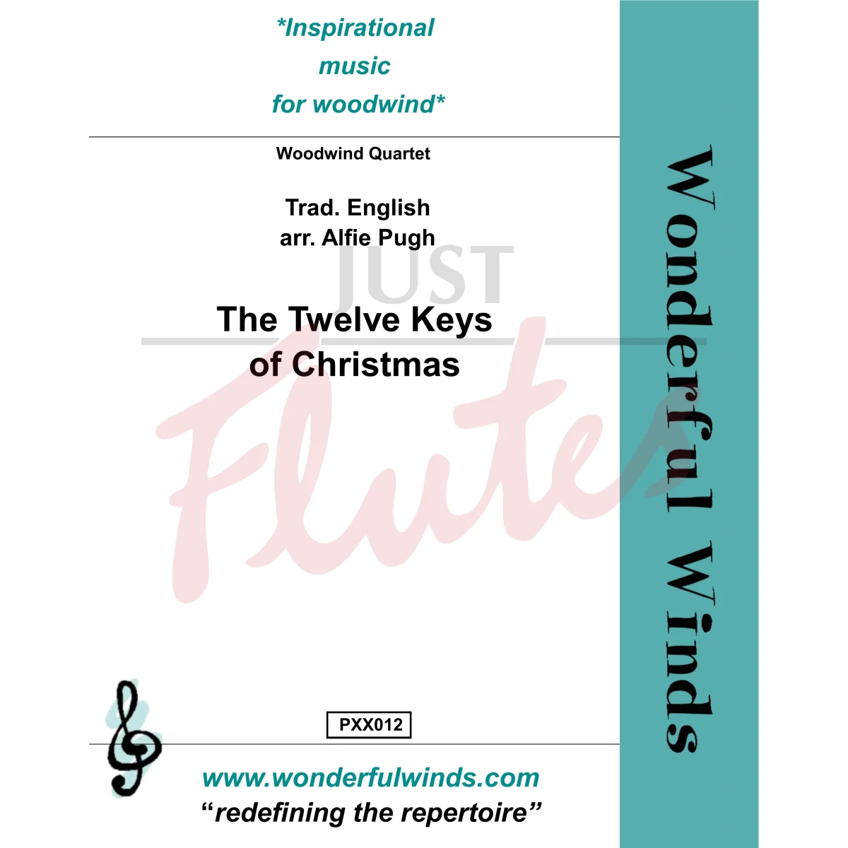 The Twelve Keys of Christmas for Wind Quartet