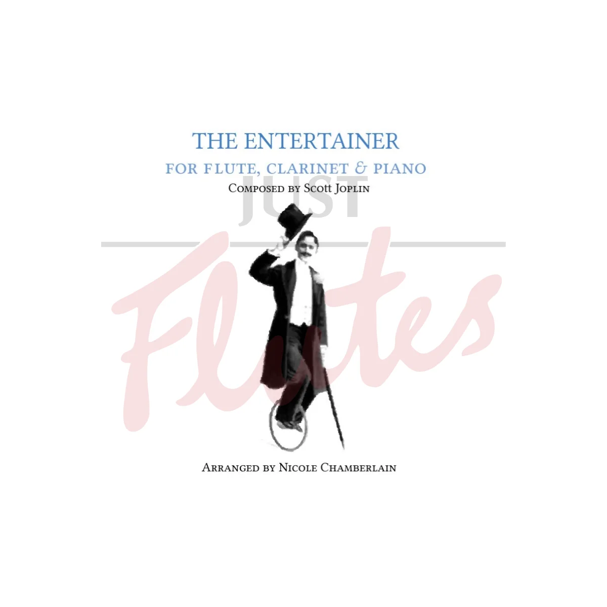 The Entertainer for Flute, Clarinet and Piano