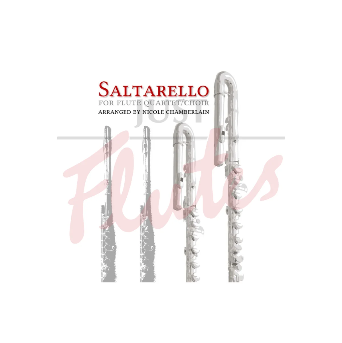 Saltarello for Flute Quartet/Choir