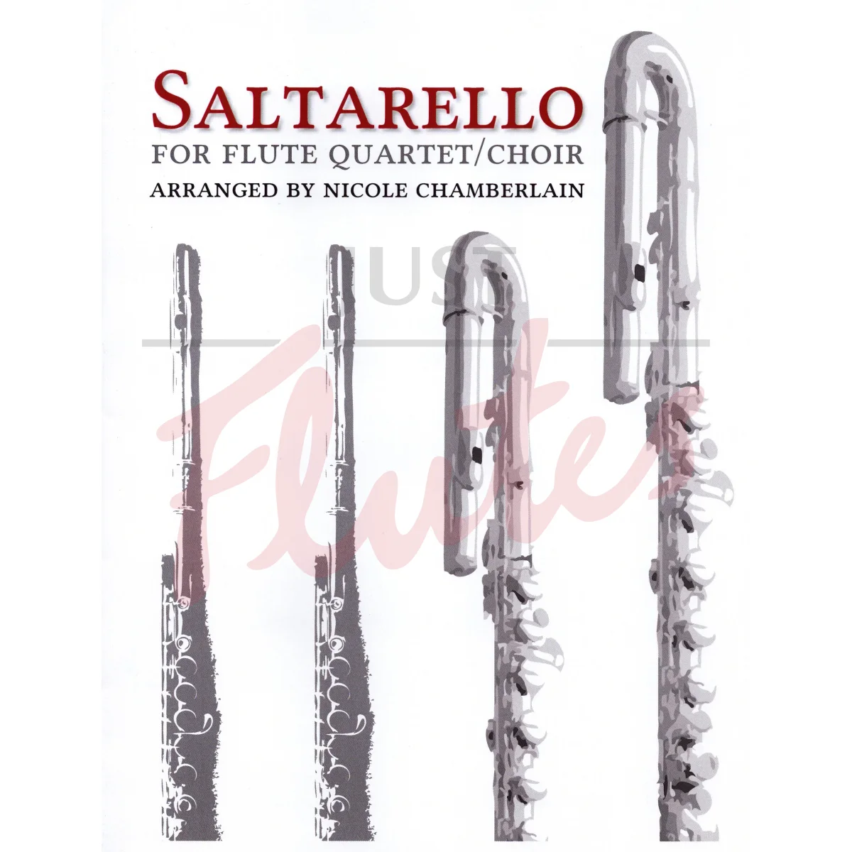 Saltarello for Flute Quartet/Choir