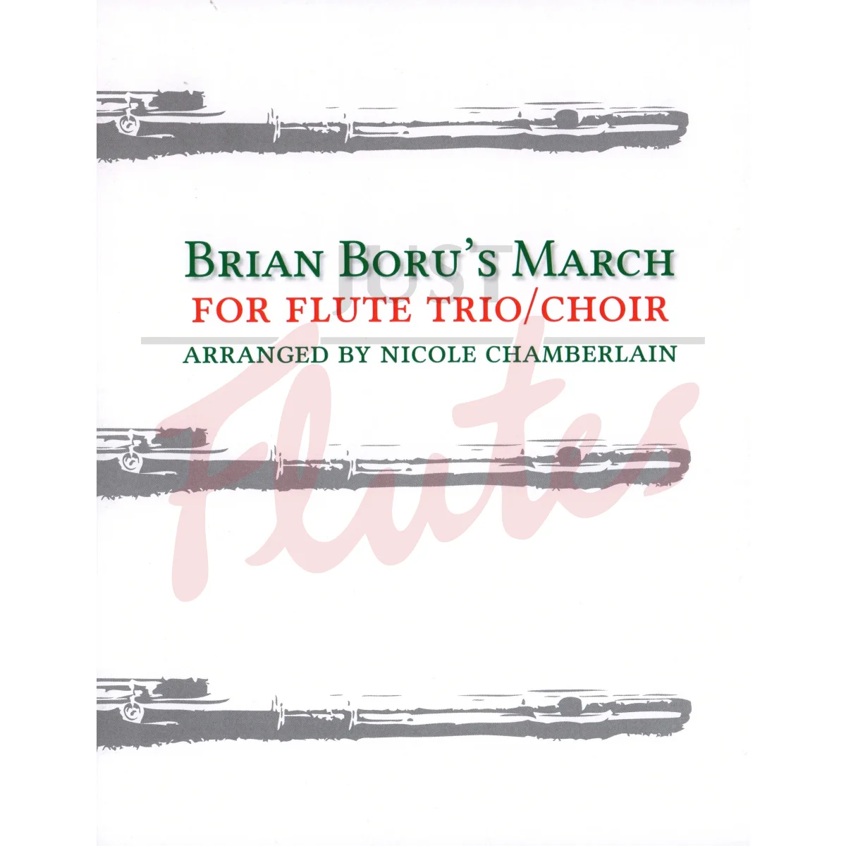 Brian Boru&#039;s March for Flute Trio/Choir