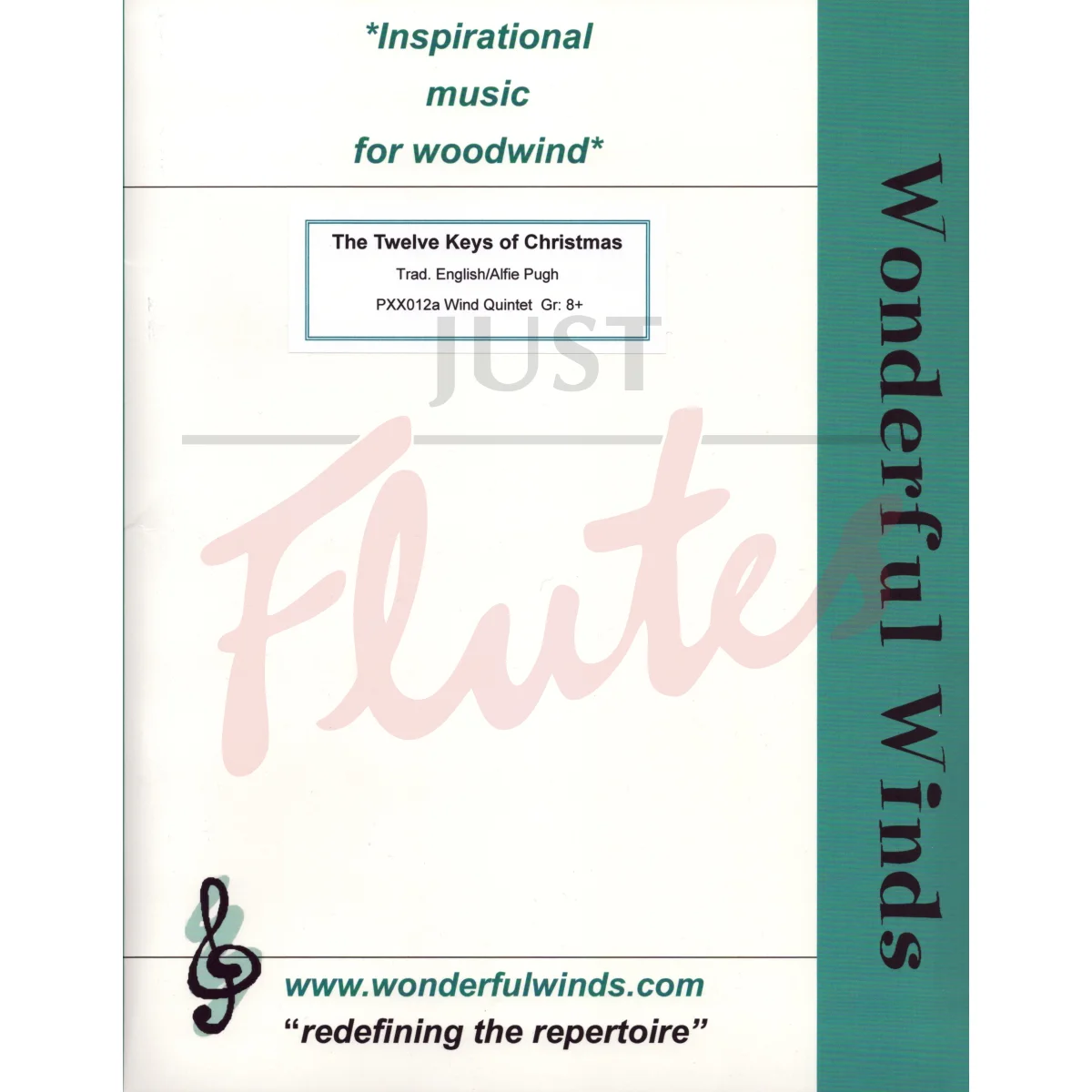 The Twelve Keys of Christmas for Wind Quintet