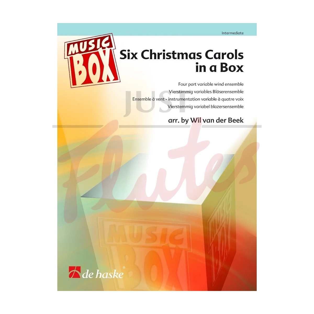 Six Christmas Carols in a Box for Four Part Flexible Wind Ensemble