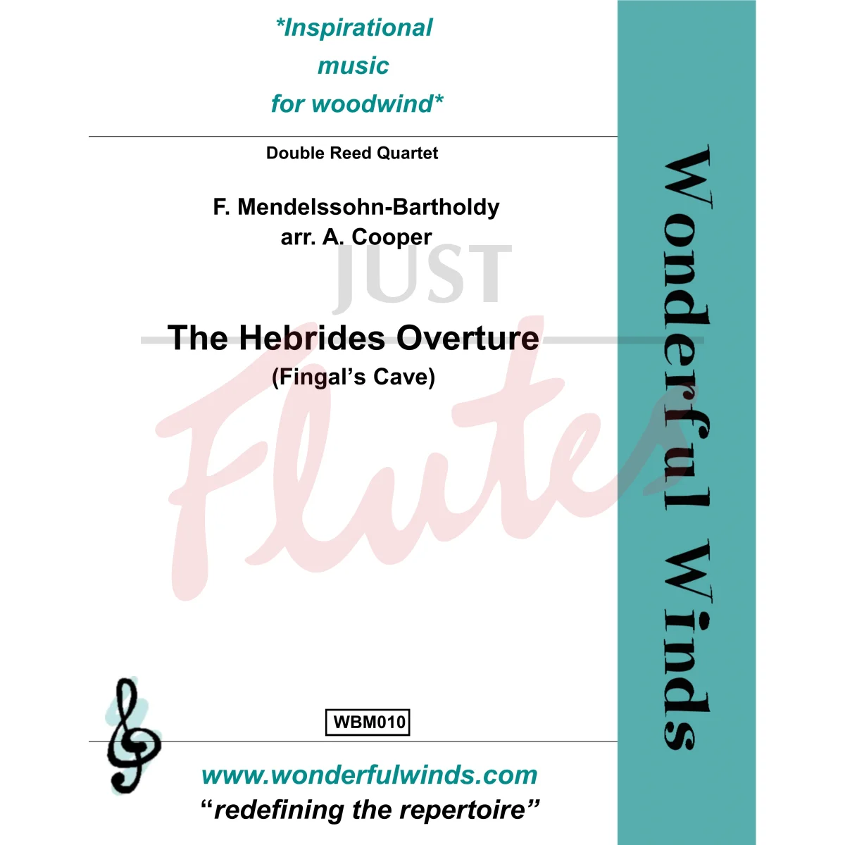 The Hebride&#039;s Overture (Fingal&#039;s Cave) for Double Reed Quartet