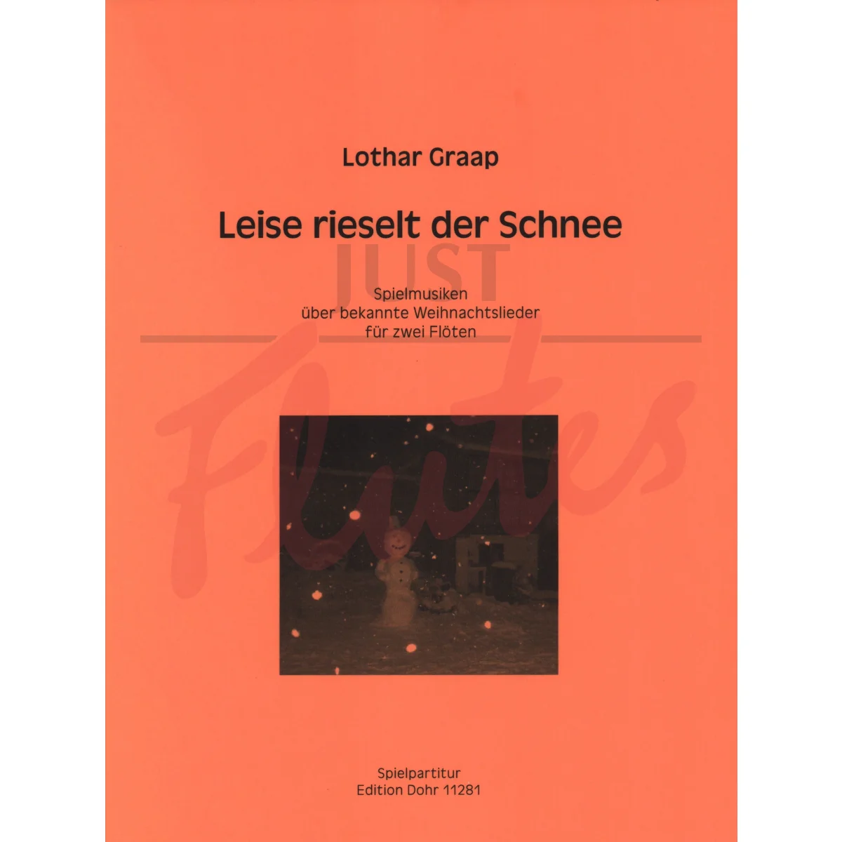 Leise rieselt der Schnee (The Snow Softly Trickles) for Two Flutes