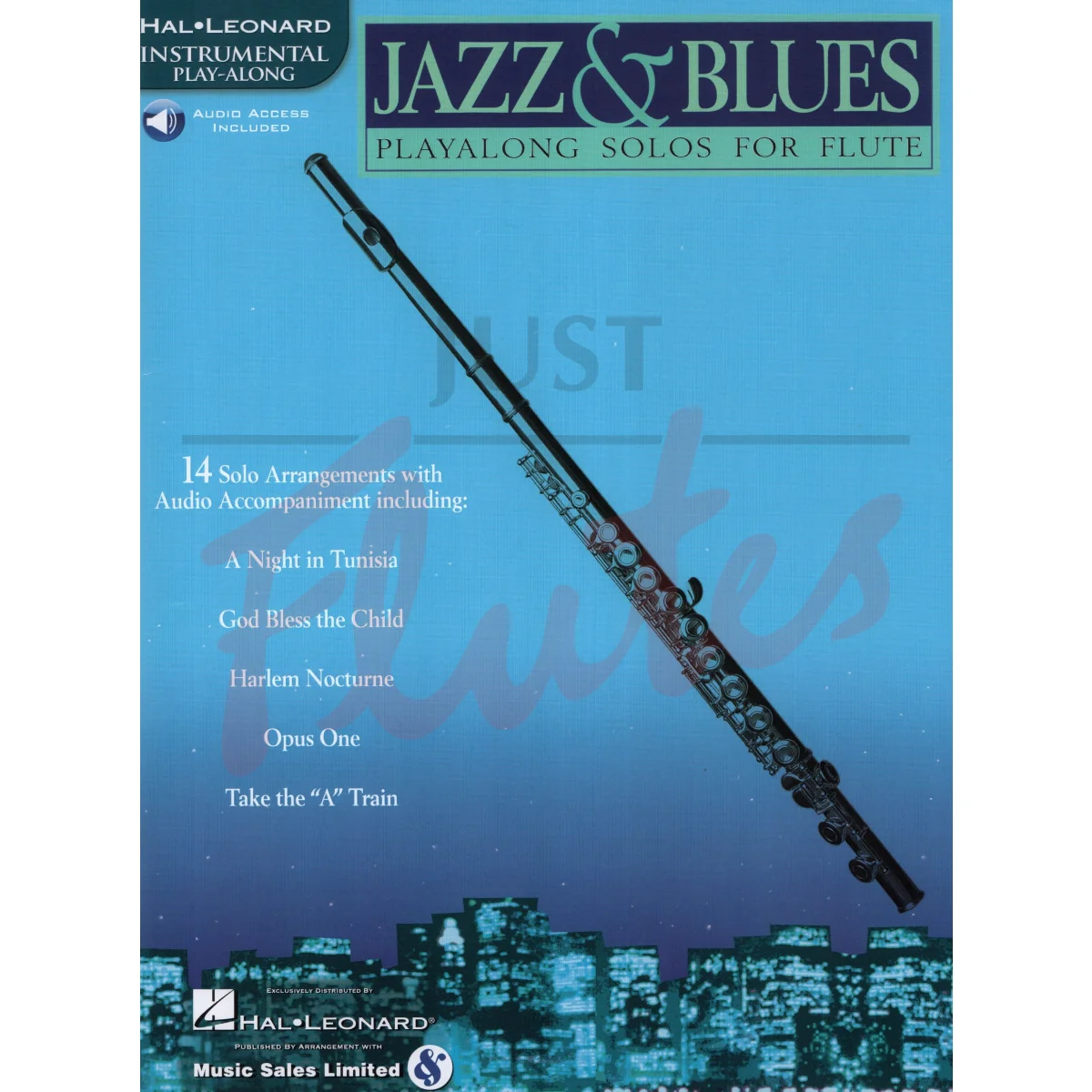 Jazz &amp; Blues Playalong Solos for Flute