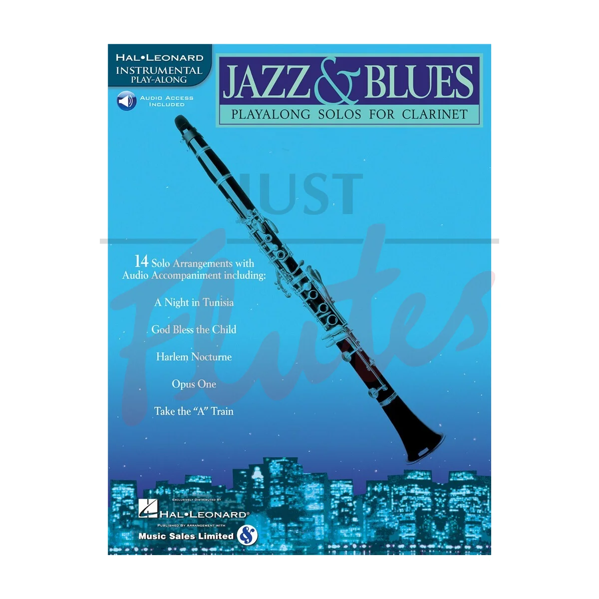 Jazz &amp; Blues Playalong Solos for Clarinet