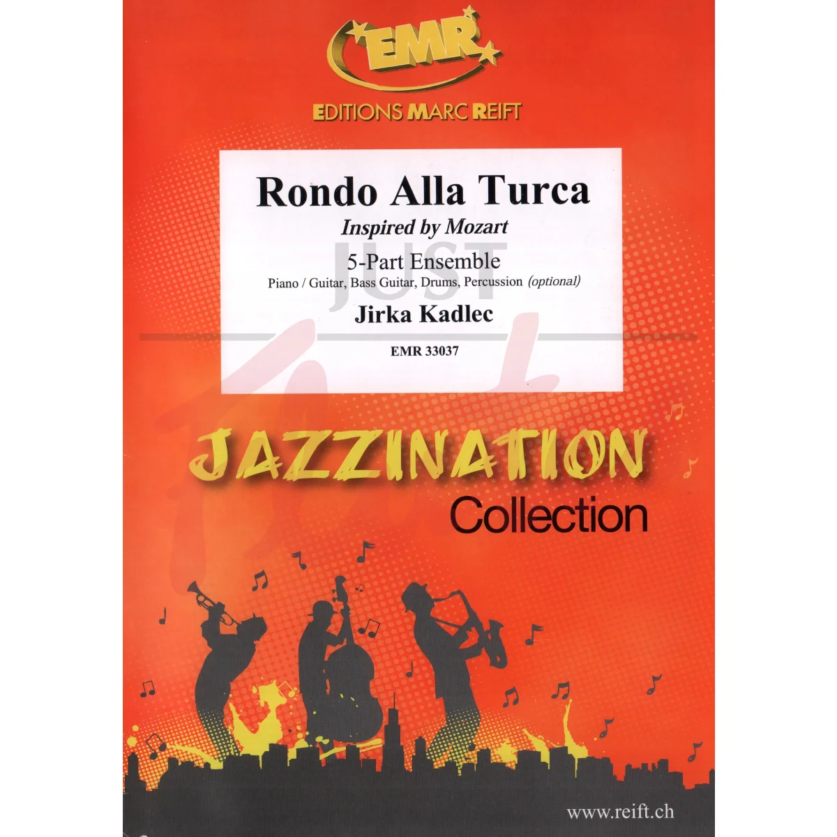 Rondo Alla Turca for 5-Part Ensemble