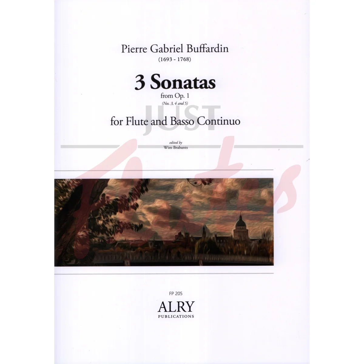 3 Sonatas from Op. 1 for Flute and Basso Continuo