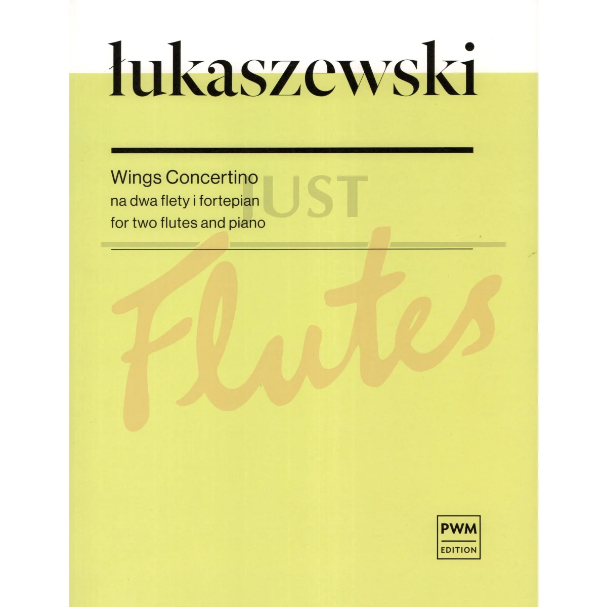 Wings Concertino for Two Flutes and Piano