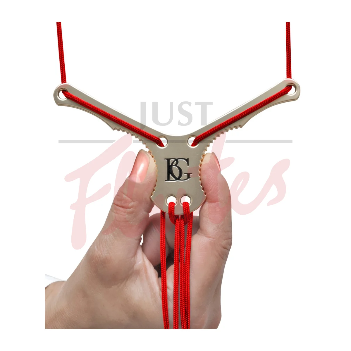 BG S79YMSH Zen Yoke Alto/Tenor Saxophone Neck Strap Red