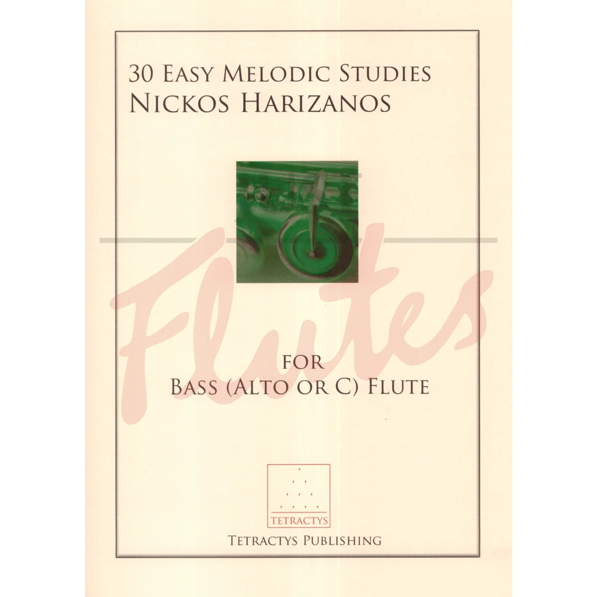 30 Easy Melodic Studies for Bass Flute