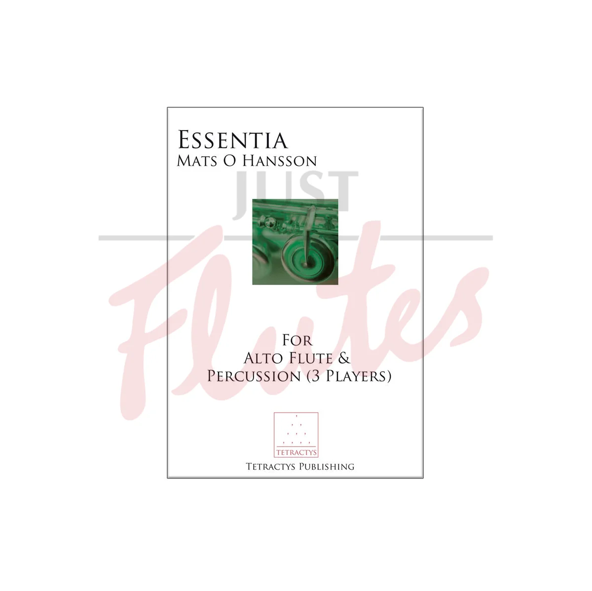 Essentia for Alto Flute and Percussion (3 Players)