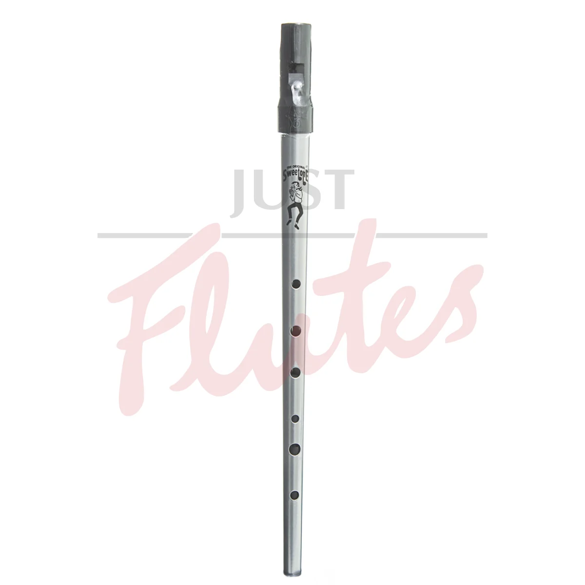 Clarke Sweetone C Tin Whistle with Pouch, Silver