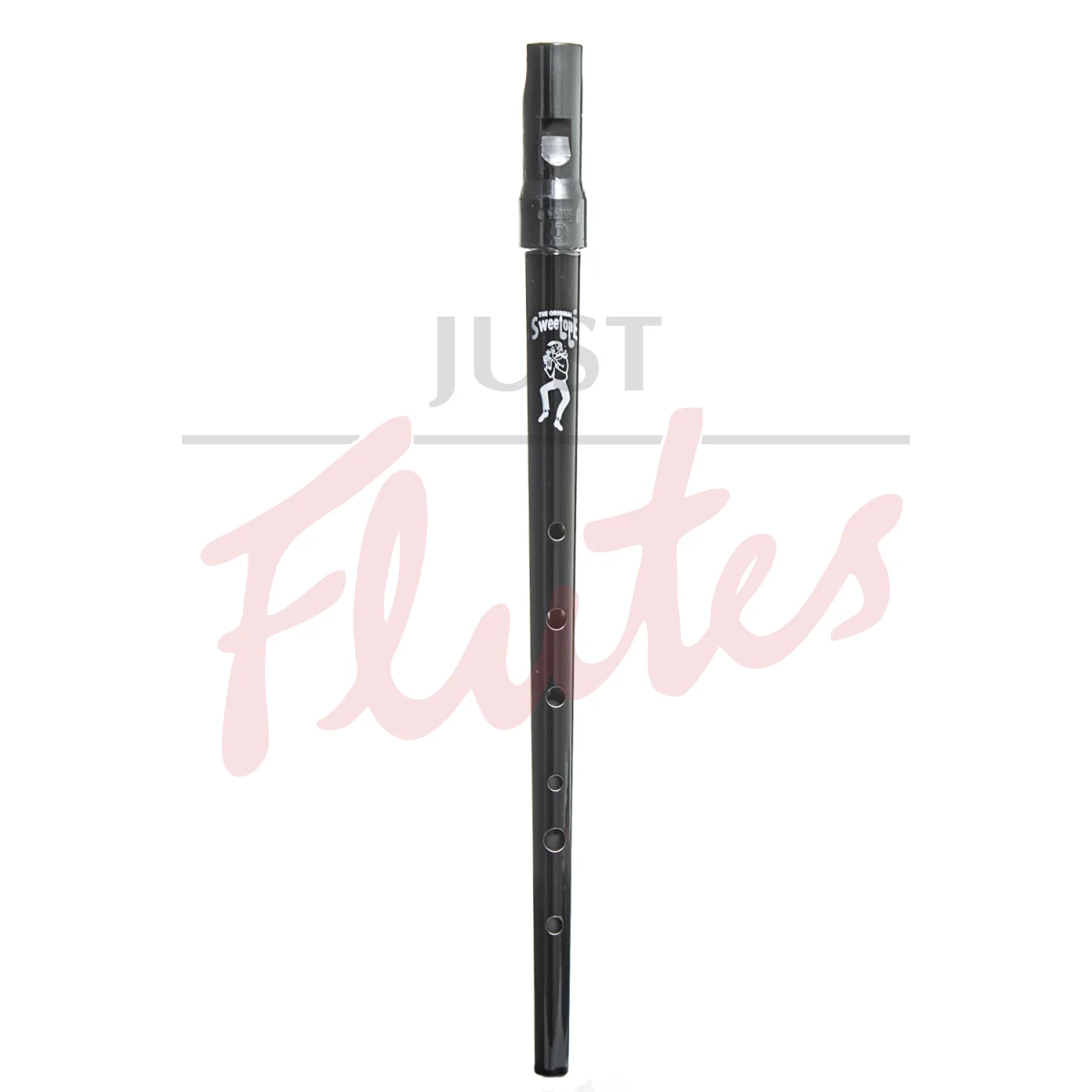 Clarke Sweetone D Tin Whistle with Pouch, Black
