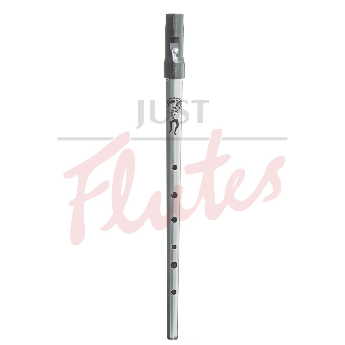 Clarke Sweetone D Tin Whistle with Pouch, Silver