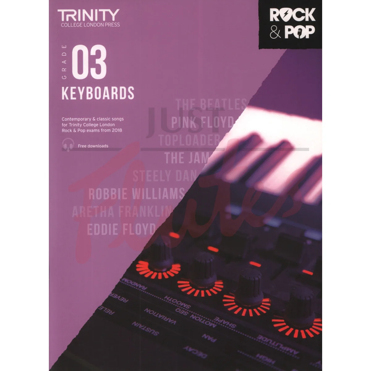Trinity Rock &amp; Pop Keyboard, Grade 3