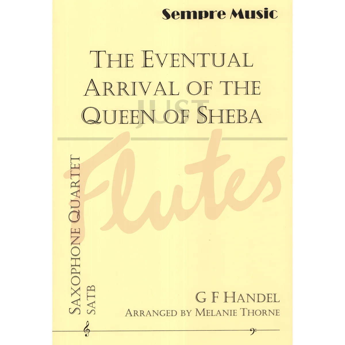 The Eventual Arrival of the Queen of Sheba for Saxophone Quartet