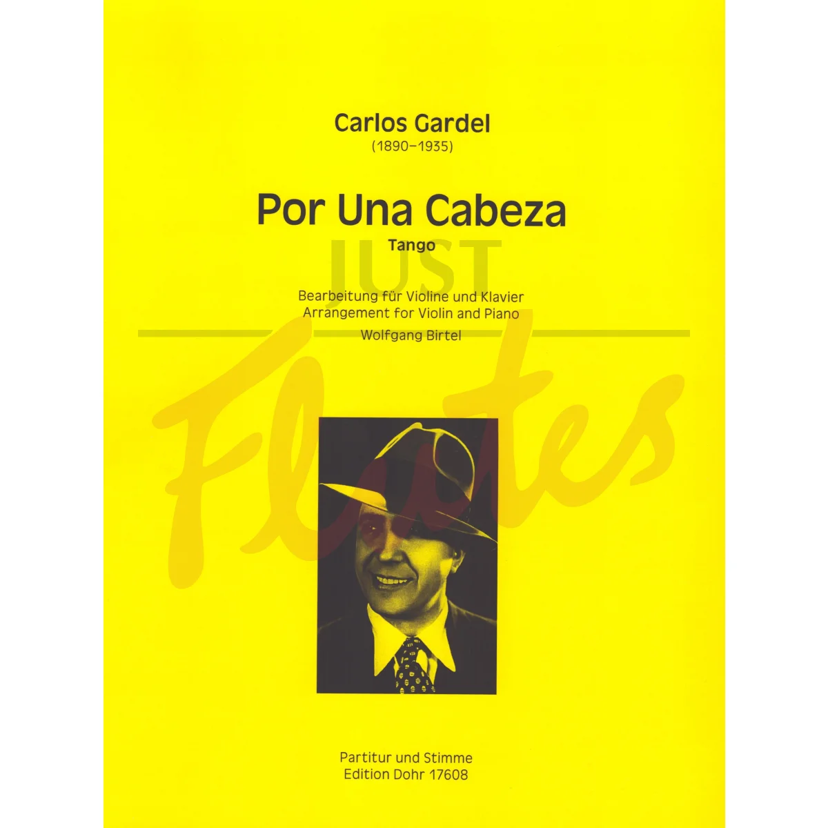 Por una Cabeza for Violin and Piano