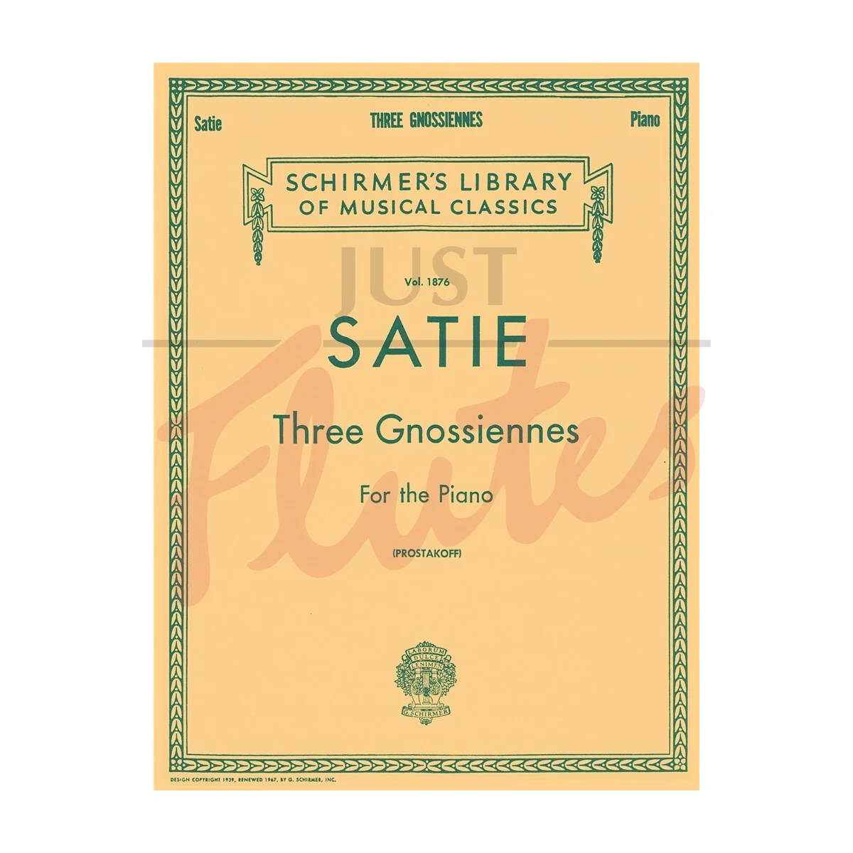 Three Gnossiennes for Piano