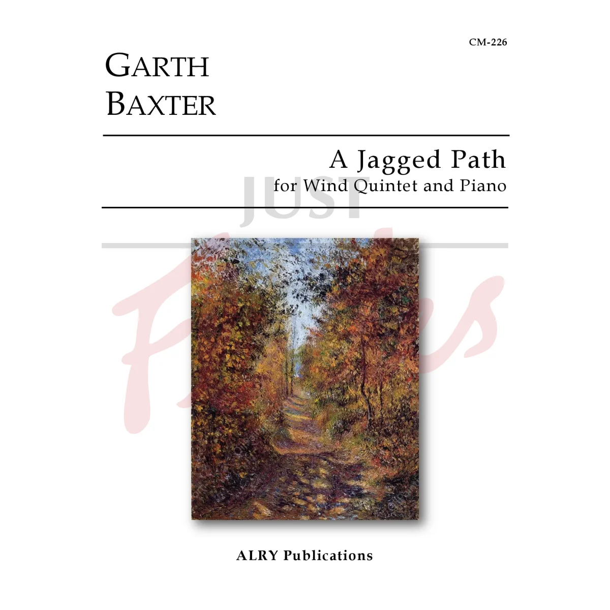 A Jagged Path for Wind Quintet and Piano