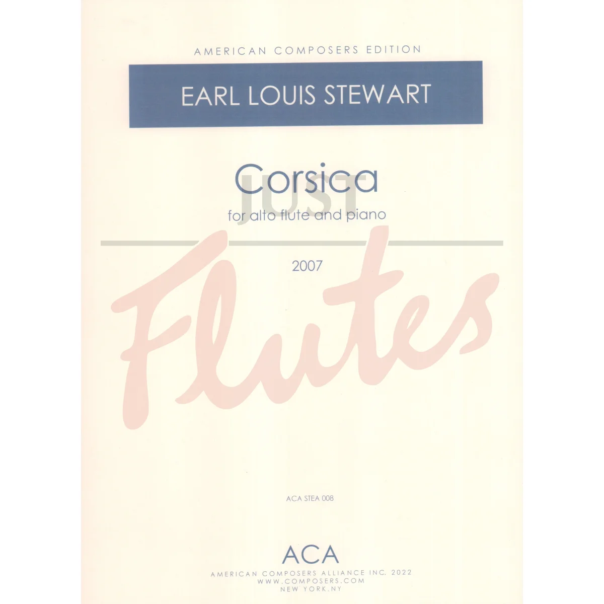 Corsica for Alto Flute and Piano