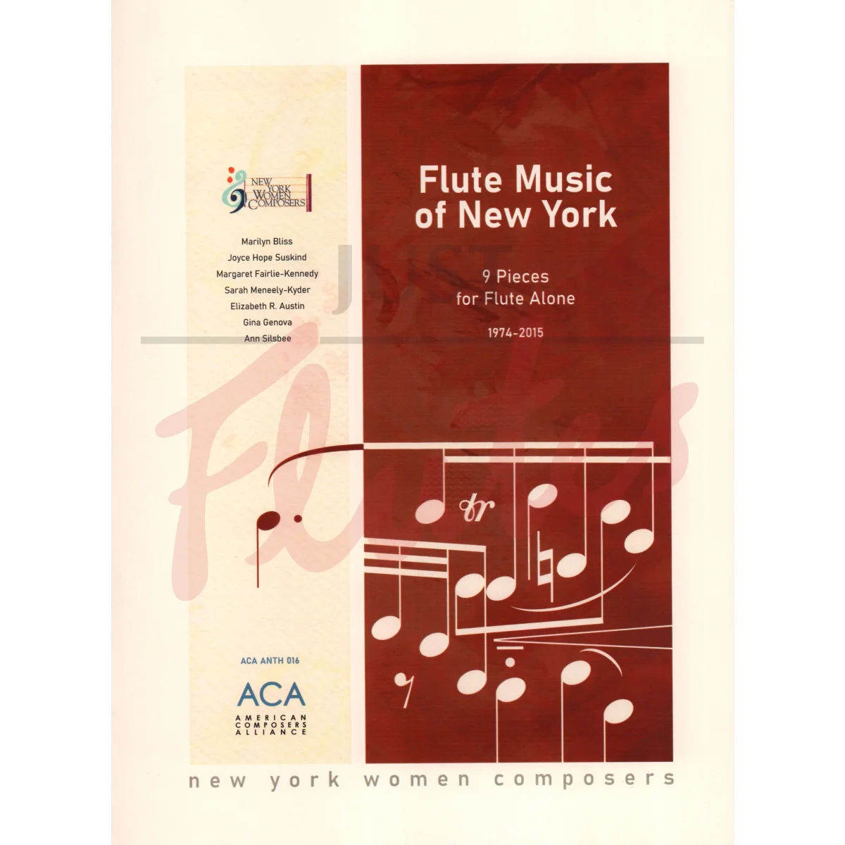 Flute Music of New York: 9 Pieces for Flute Alone