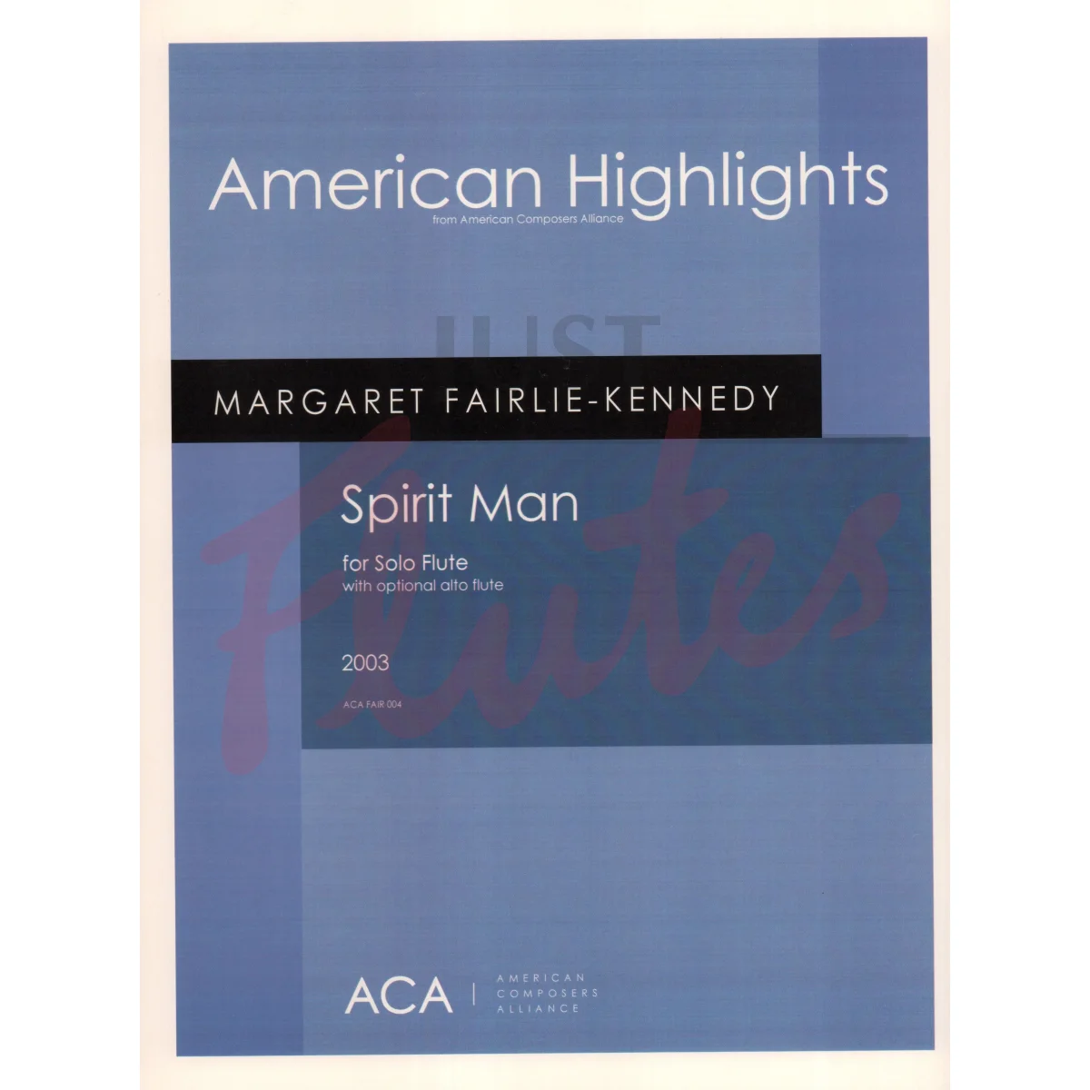 Spirit Man for Solo Flute