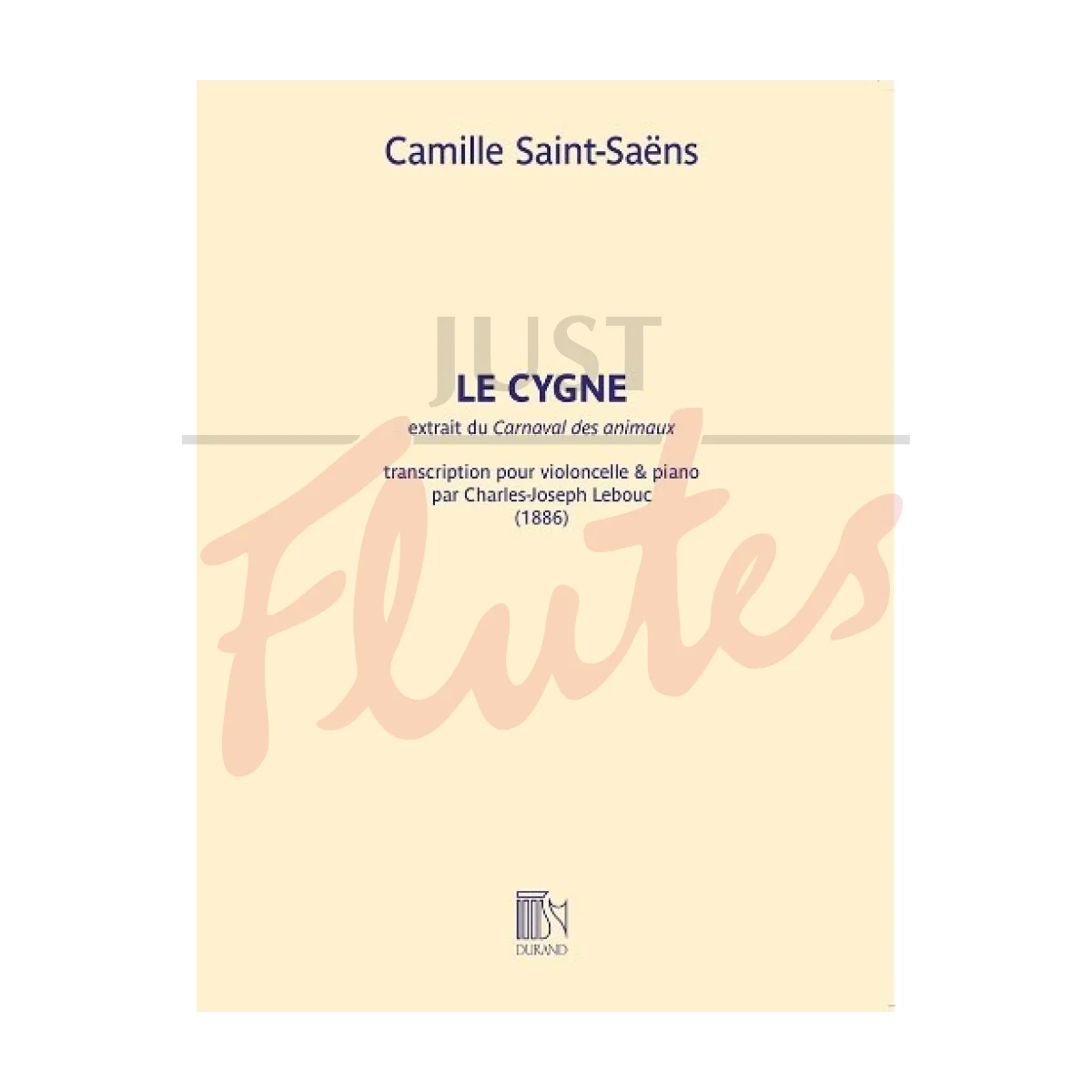 Le Cygne for Cello and Piano