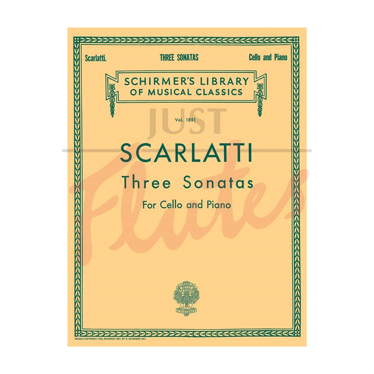 Three Sonatas for Cello and Piano