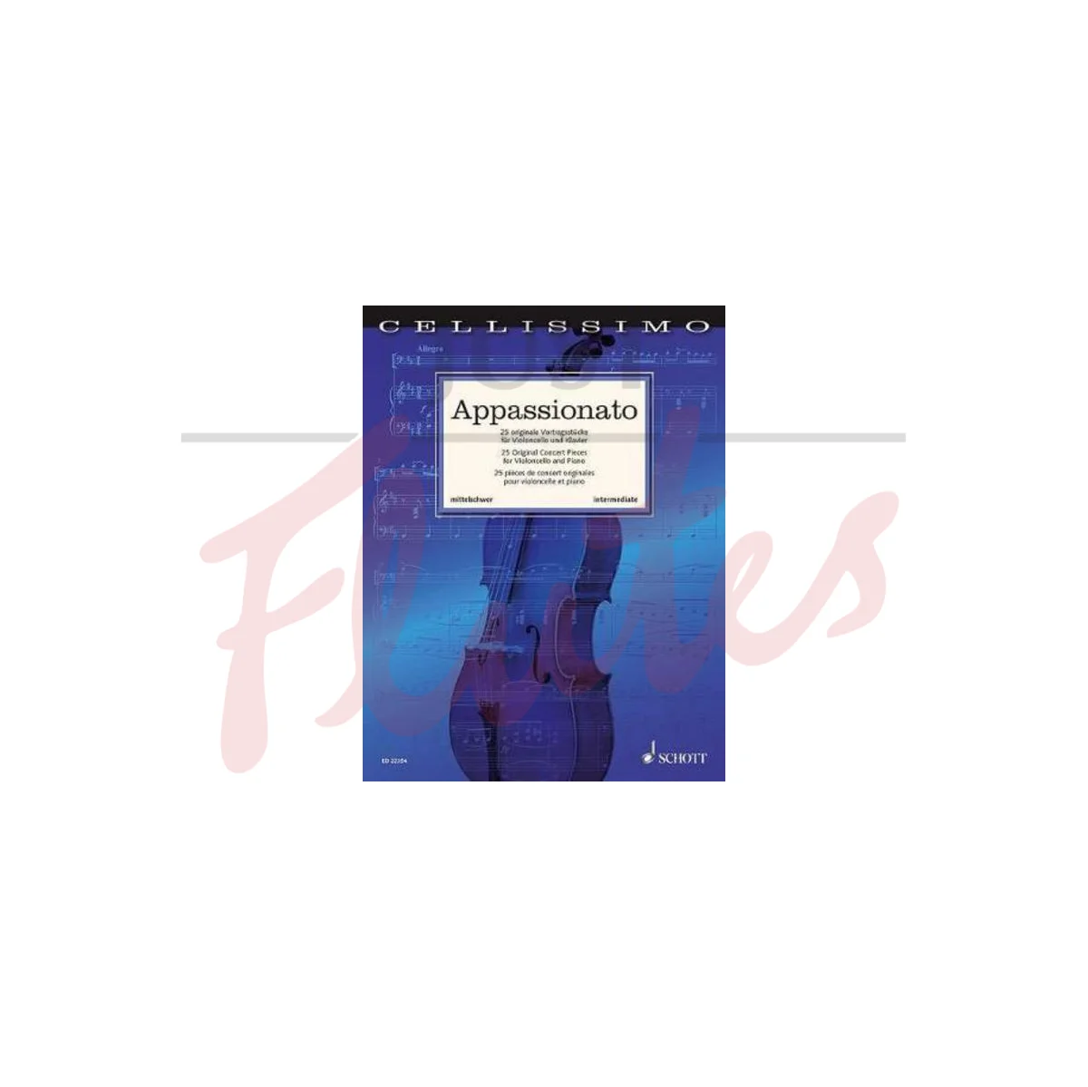 Appassionato: 25 Original Concert Pieces for Cello and Piano