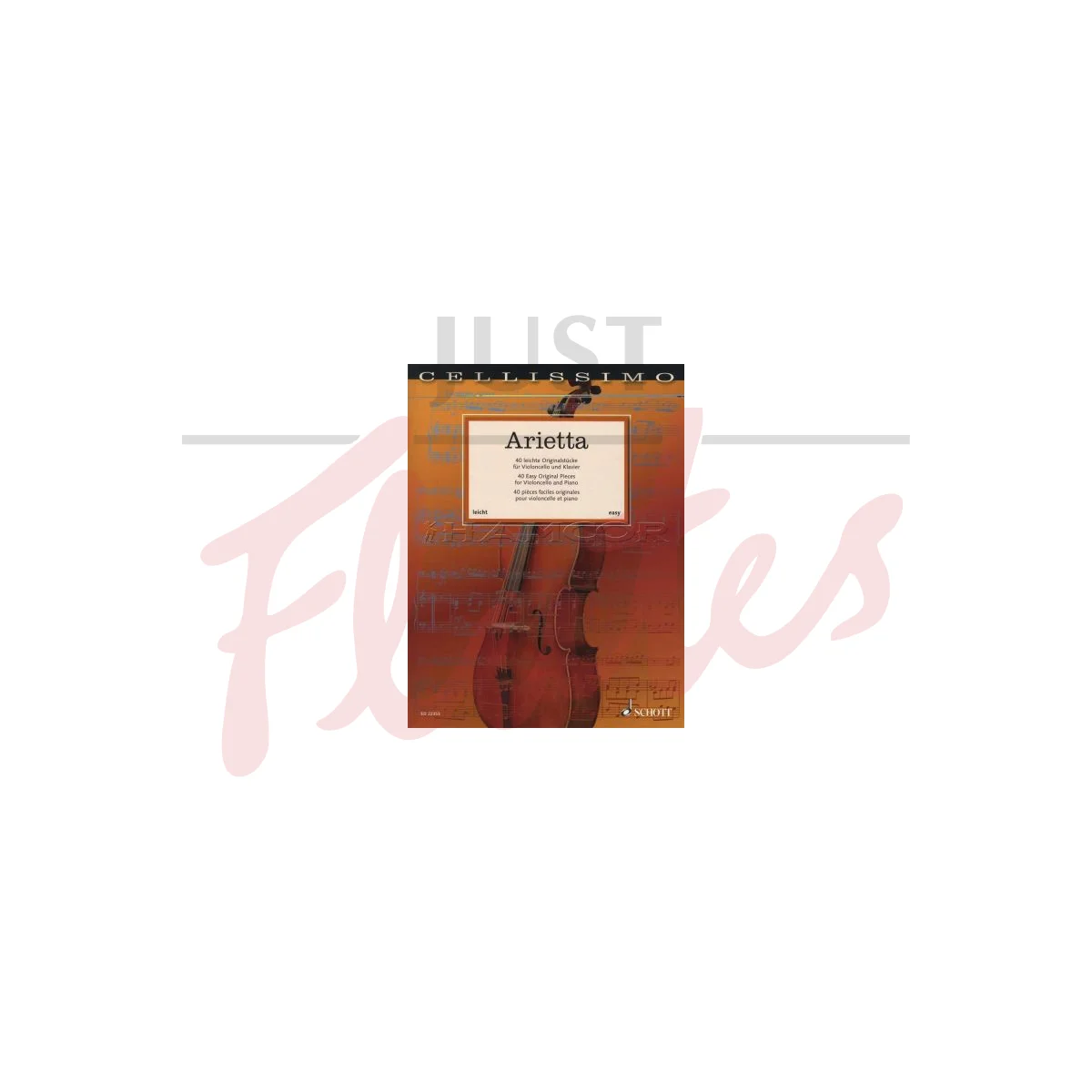 Arietta: 40 Easy Original Pieces for Cello and Piano