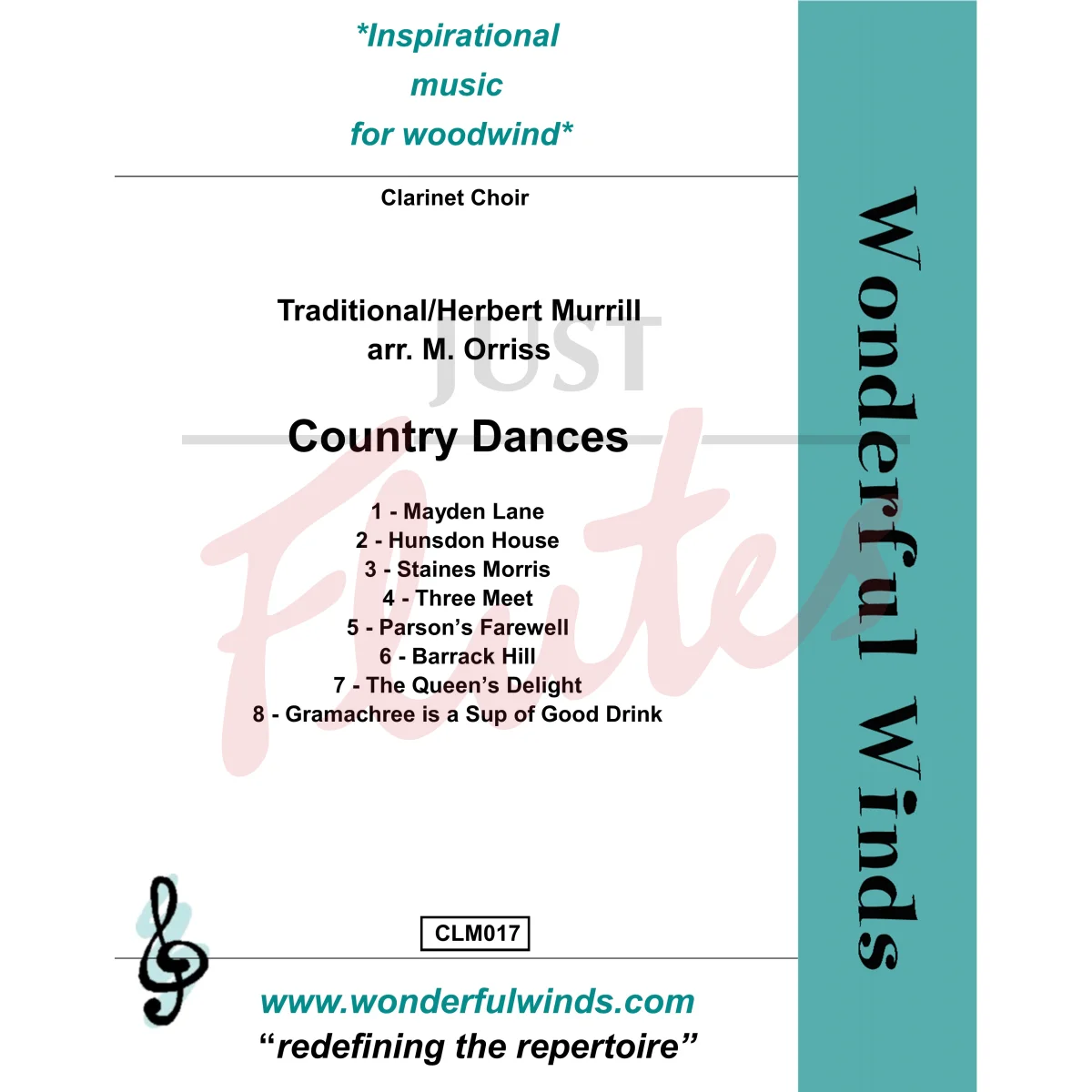 Country Dances for Clarinet Choir