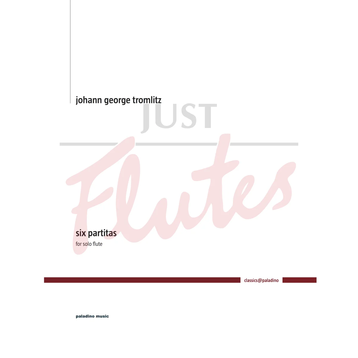 Six Partitas for Solo Flute