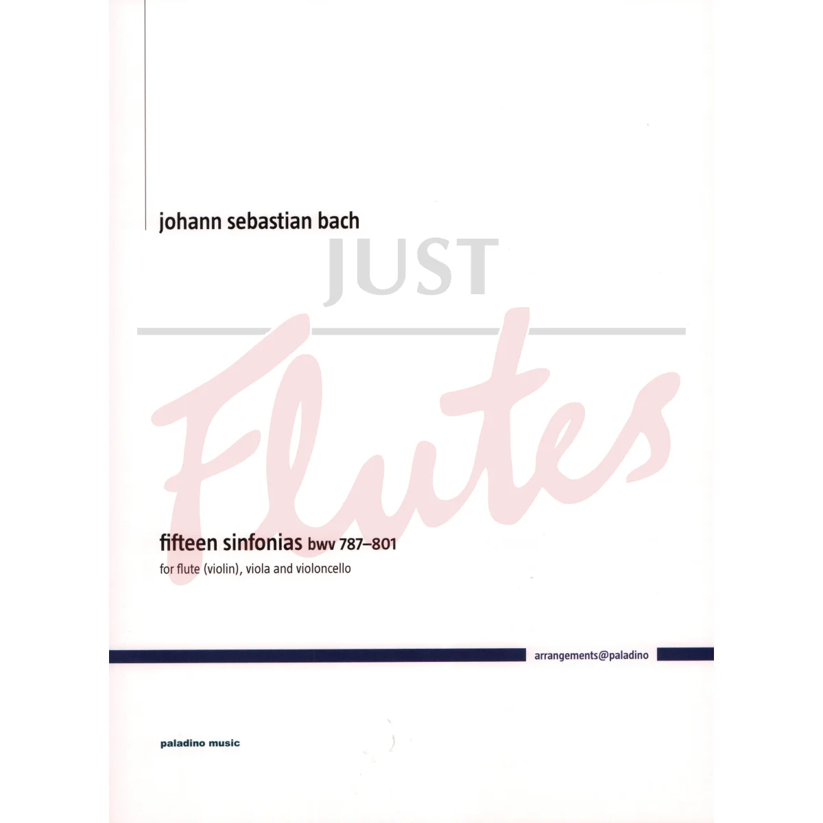 Fifteen Sinfonias for Flute, Viola and Cello