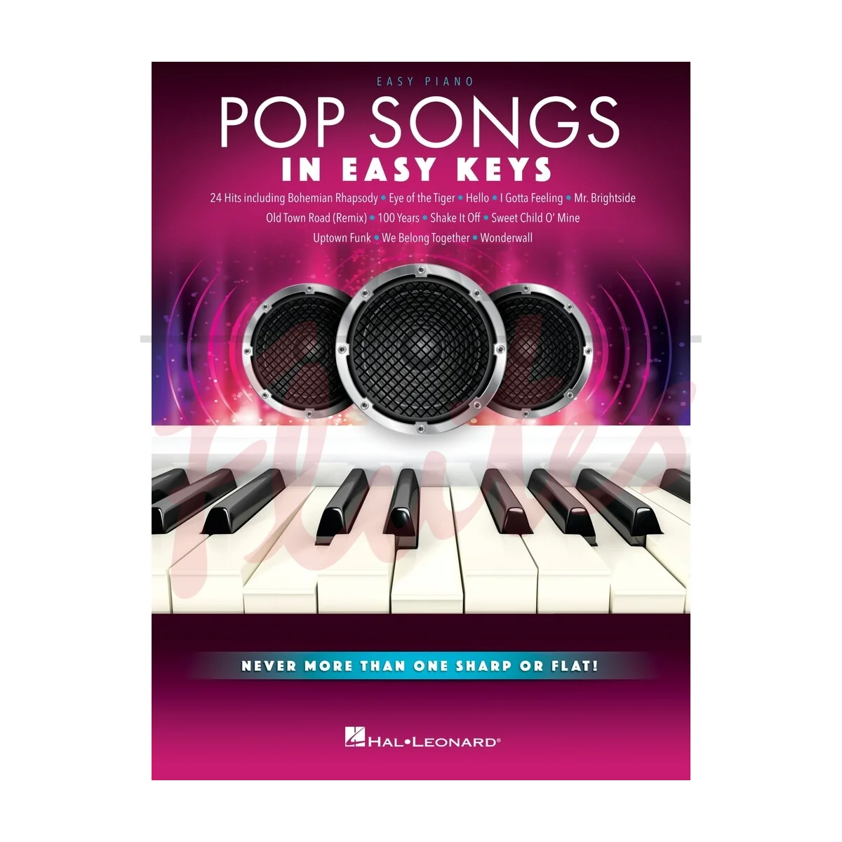 Pop Songs in Easy Keys for Easy Piano