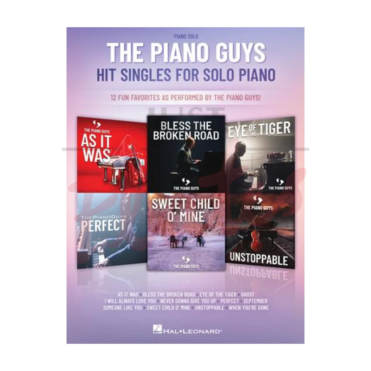 The Piano Guys Hit Singles for Solo Piano